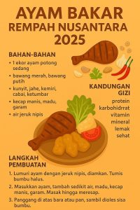 Ayam Bakar Sajian Universal Yang Memikat Hati Semua Usia