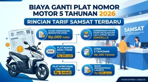 Apakah Beli Motor Bekas Wajib Ganti Plat Nomor Simak Aturan Dan Prosedurnya