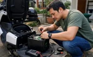 Panduan Lengkap Cara Mengecek Kesehatan Baterai Motor Listrik Bekas