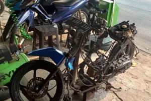 Panduan Lengkap Memeriksa Sasis Tanda Tanda Frame Motor Bekas Pernah Tabrakan Parah