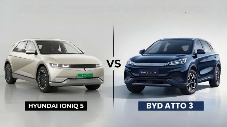 Review Byd Atto 3 Vs Hyundai Ioniq 5 Komparasi Mobil Listrik Crossover Terbaik
